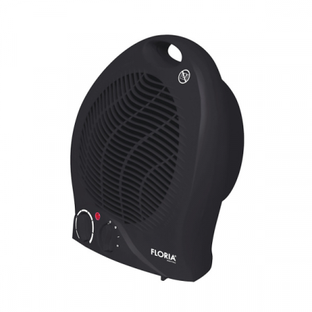 Aeroterme - Aeroterma,Negru Putere 2000W, 2 nivele de incalzire+rece, Protectie supraincalzire, Termostat reglabil