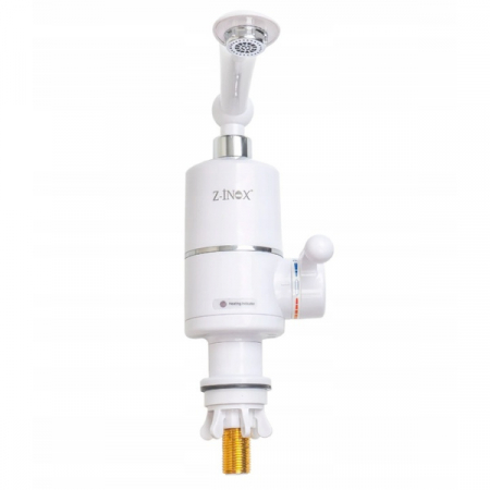 Robinet electric Inox Alb,incalzire instanta, putere 3000W, inox [5]