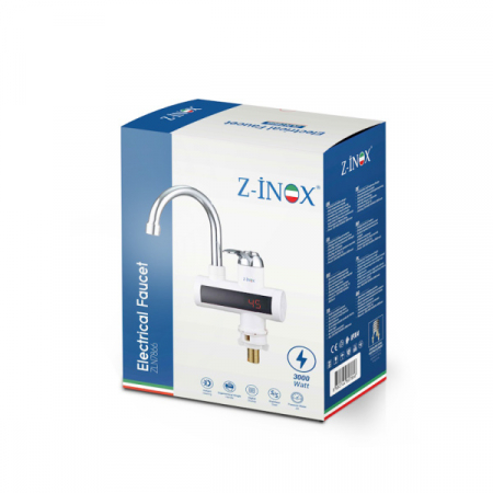 Robinet electric Alb, ecran digital, incalzire instanta [5]