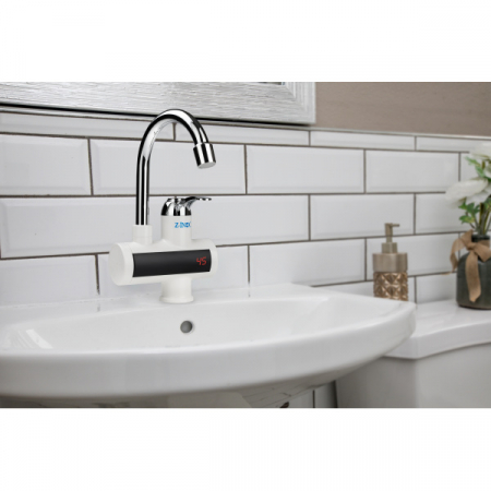 Robinet electric Alb, ecran digital, incalzire instanta [3]