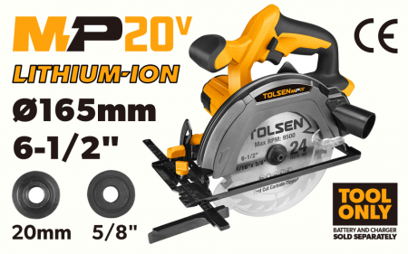 Bormasini cu acumulator - Fierestrau circular de mana - 160mm - Li-Ion - 20V (INDUSTRI