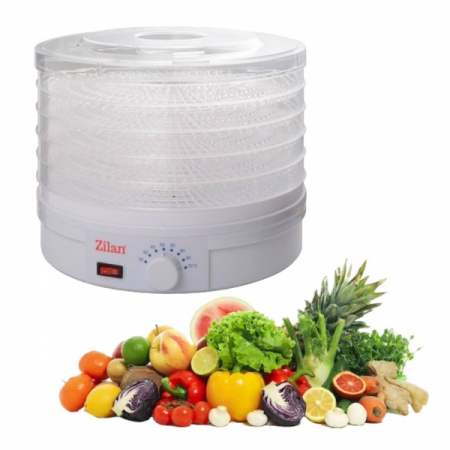 Deshidrator alimente, ZİLAN ZLN-9645,Alb 245W [4]