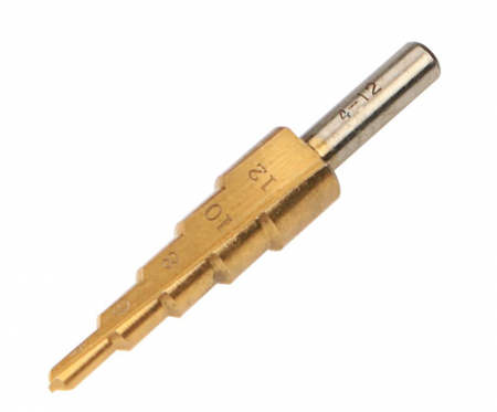 Freze si carote - Freza metal elicoidal 4-12*2mm placata cu titan
