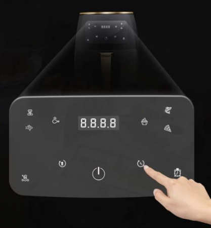 Friteuza Fara Ulei Air Fryer,Display Digital si functie de coacere,capacitate 6L [1]