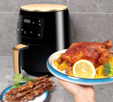 Rasnite cafea - Friteuza Fara Ulei Air Fryer,Display Digital si functie de coacere,capacitate 6L