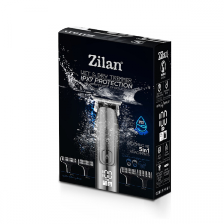 Aparat de tuns 5 in 1 cu 5 dimensiuni de taiere, trimmer,rezistent la apa IPX7 [5]