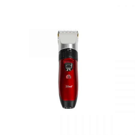 Aparat de tuns profesional fara fir, cu acumulator de schimb inclus, 4 marimi de schimb, perie de curatare si ulei incluse, Rosu [6]