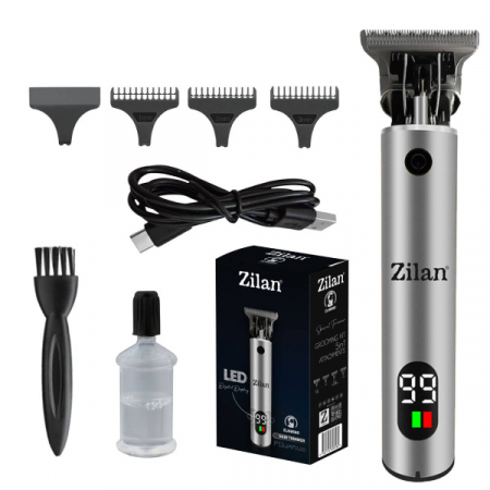 Masini de tuns si barbierit - Masina de tuns  5 in 1 pentru par si barba cu afisaj digital