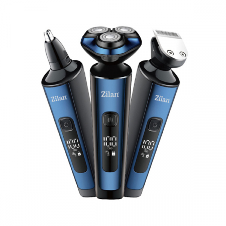 Aparat de ras 4 in 1 fara fir, afisare LED, autonomie de 60 de minute [8]