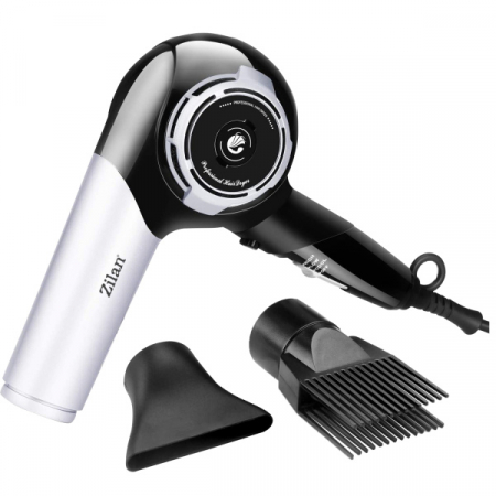 Uscator de par,Gri/Negru 1800W, 3 setari de temperatura, motor DC [1]