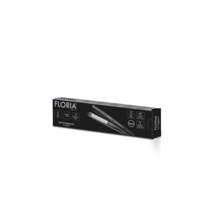 Placa pentru indreptat parul, temperatura maxima de 200 grade, 30W, Negru [1]