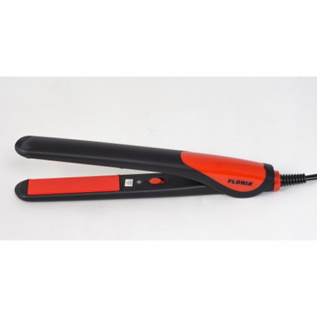 Placa pentru indreptat parul,Rosu/Negru 25W, invelis ceramic [1]