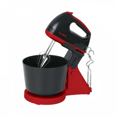 Mixere bucatarie - Mixer cu bol Negru, 7 viteze, Bol plastic 2 Litri, Putere 150W, Negru