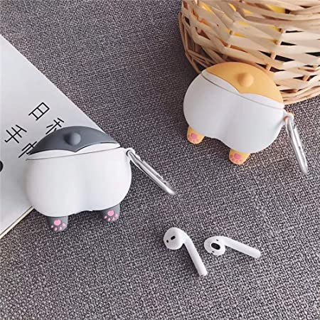 Husă din silicon 3D cu animale drăguț pentru airpod [5]