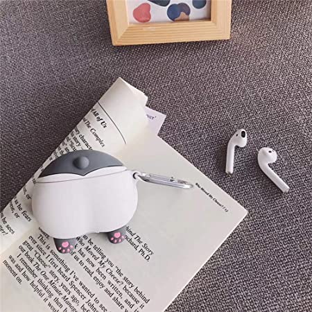 Husă din silicon 3D cu animale drăguț pentru airpod [4]