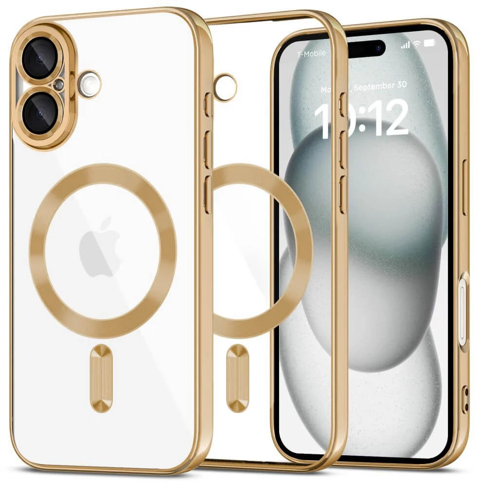 Huse - HUSA PENTRU IPHONE 16 GOLD