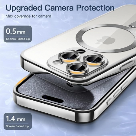 HUSA PENTRU IPHONE 16 PRO ARGINTIU [3]