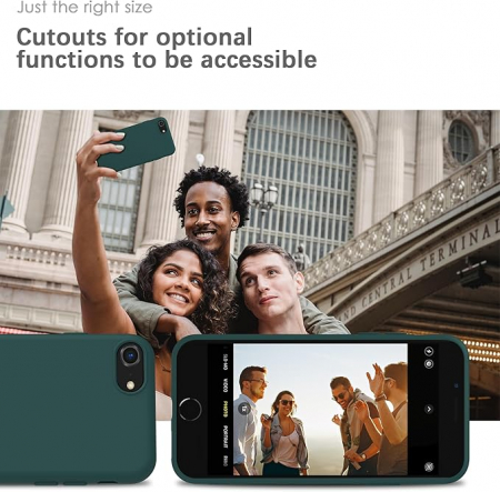 Husa Iphone 8 din silicon negru Slim [5]