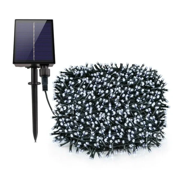 Instalatie cu incarcare solara 450 LED 45M cu Telecomanda [1]