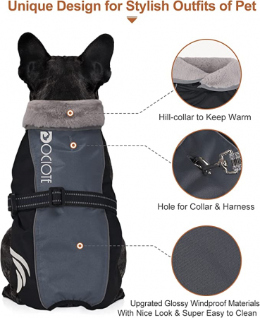 Jachetă de iarnă  pentru câini impermeabilă [3]