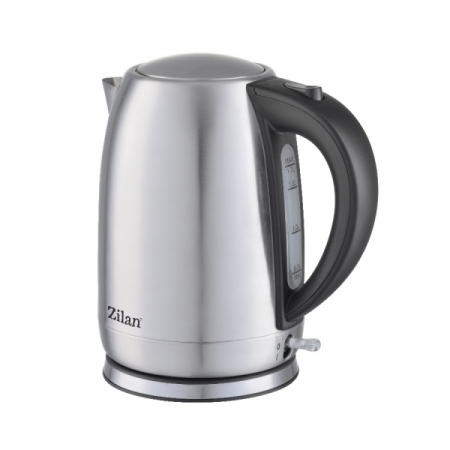 Fierbator electric Wasserkocher din inox, putere maxima 2200 W, capacitate 1.7 L, filtru, Negru [1]