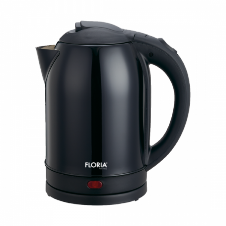 Fierbatoare electrice - Fierbator inox,Negru Capacitate 2L, Putere 1500W