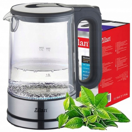 Fierbator cu LED,1.7L, 2200 W, transparent [2]
