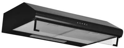 Hote - Hota perete,3 viteze, putere 95 W, 1 motor, filtru lavabil aluminiu,neagra