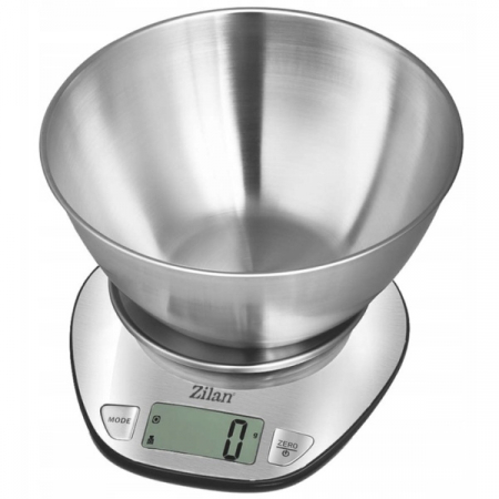 Cantar bucatarie digital - Cantar alimentar digital,ecran LED, indicator de baterie scazuta, inox