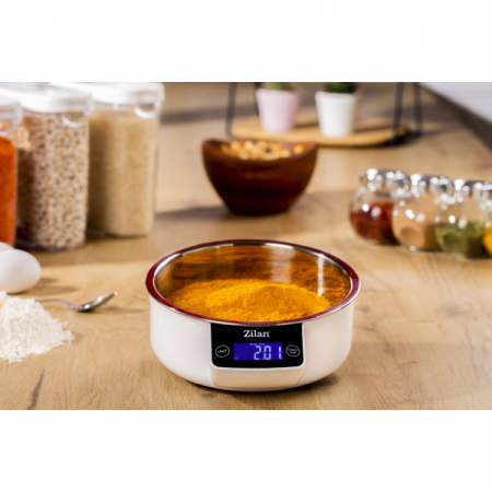 Cantar alimentar ecran digital, bol de 900ml, capacitate maxima de 5 kg [4]