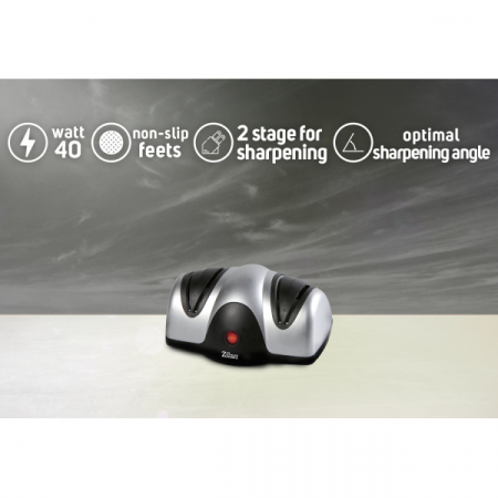 Ascutitor de cutite electric,cu doua nivele de ascutire, 40W, usor de curatat [6]