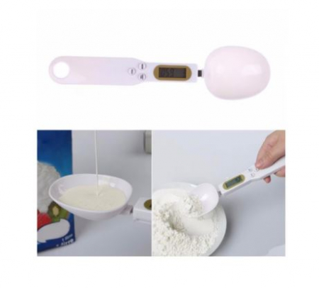 Lingura cu afisaj digital,pentru cantarirea alimentelor, capacitate pana la 500 g [1]