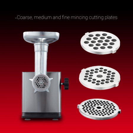 Masina tocat carne,1800 W, functie revers, tava aluminiu,accesorii carnati [14]