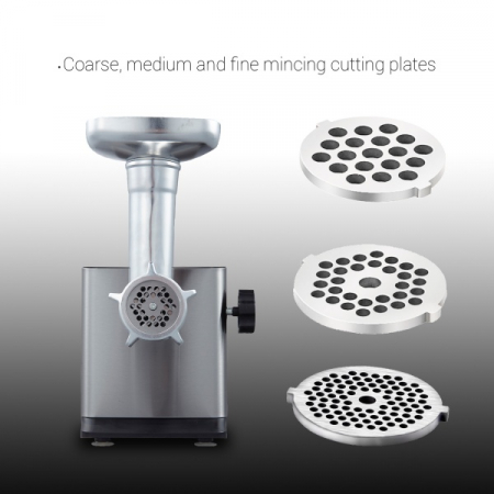 Masina tocat carne,1800 W, functie revers, tava aluminiu,accesorii carnati [5]