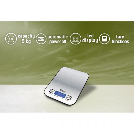 Cantar alimentar digital,capacitate 5000g, inchidere automata [4]