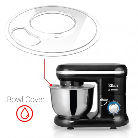 Multi-mixer Hurricane,negru 6 trepte + puls, 4.5L,1000W [7]