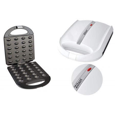 Aparat pentru preparat nuci ,1600W, indicator luminos, Placi Neaderente [8]