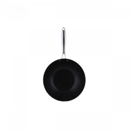 Tigaie Wok, Diametru 28 cm, 7 straturi de material, Maner nituit, Compatibil cuptor si masina de spalat vase [1]