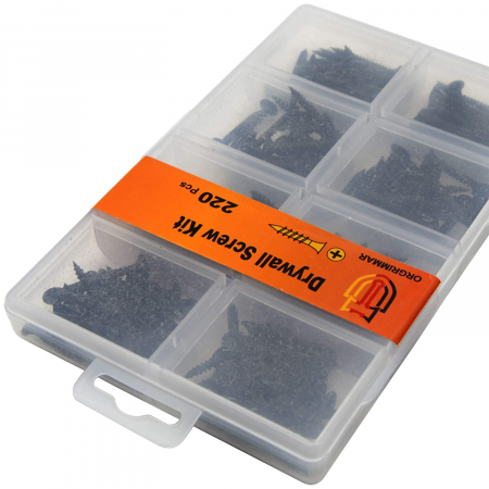 Set de 220 de suruburi metalice autofiletante cu cap cruce [3]