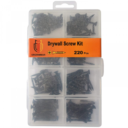 Set de 220 de suruburi metalice autofiletante cu cap cruce [5]