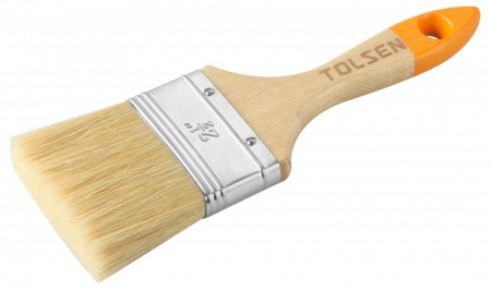 Casa, Gradina & Bricolaj - Perie pentru zugravit cu maner din lemn 2.5"