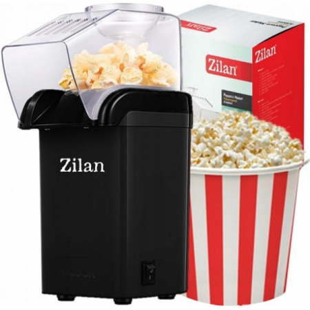 Aparat Pentru Popcorn,Negru Putere 1200W, sistem cu jet de aer cald [3]