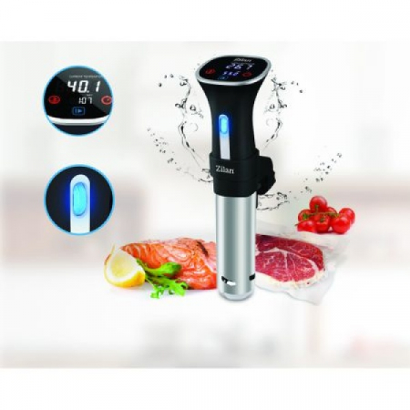 Aparat pentru gatit Sous Vide, Argintiu/Negru 800 W, oprire automata, functie timer, display LCD [5]