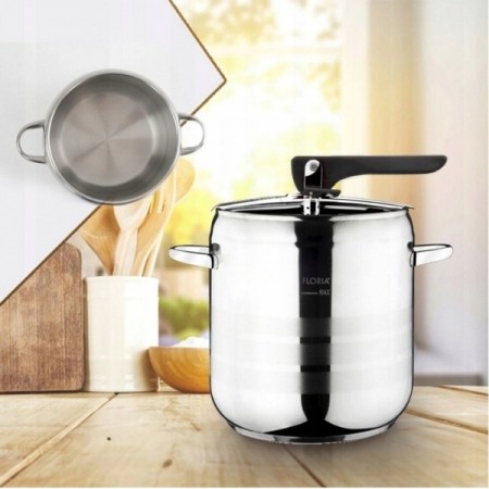 Set Oala sub presiune inox 5L + 7L [4]