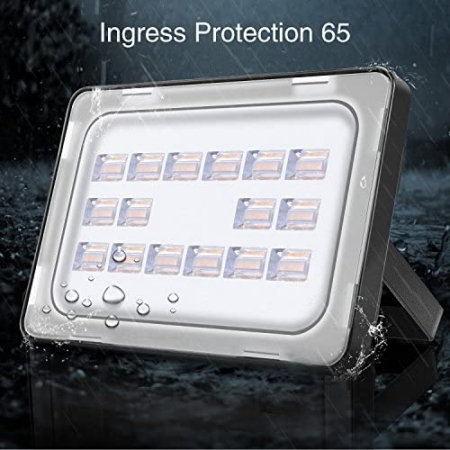 Proiector led de exterior 50W, 6000LM, alb cald 2800-3000K [3]