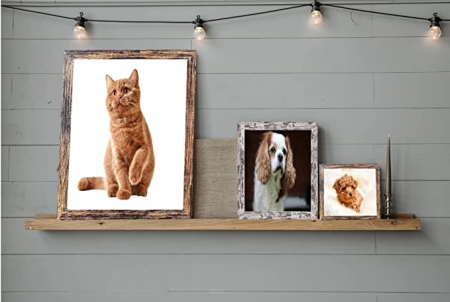 Set de 3 rame foto pătrate 8x10 din lemn MDF și plexiglas [1]