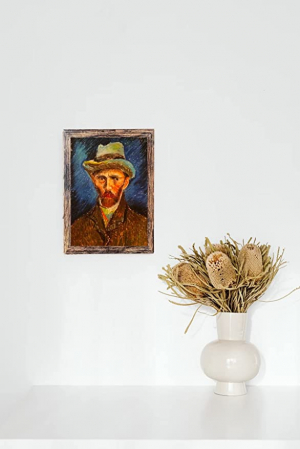 Set de 3 rame foto pătrate 8x10 din lemn MDF și plexiglas [2]
