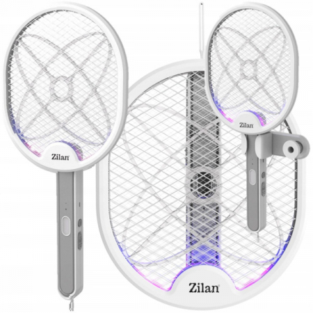 Paleta electrica anti-insecte,2800 Volti, lampa cu LED [2]