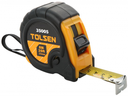 Rulete - Ruleta 5 m x 19 mm cu capac moale din PVC