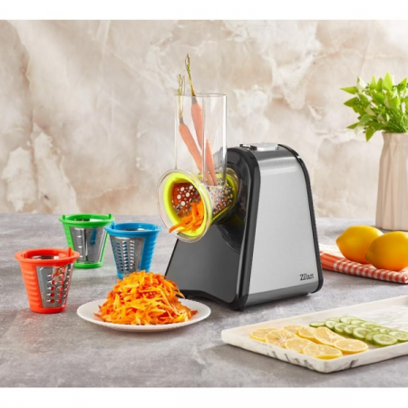 Razatoare si Feliator Fresh, Putere 200W, 4 accesorii, Inox [8]
